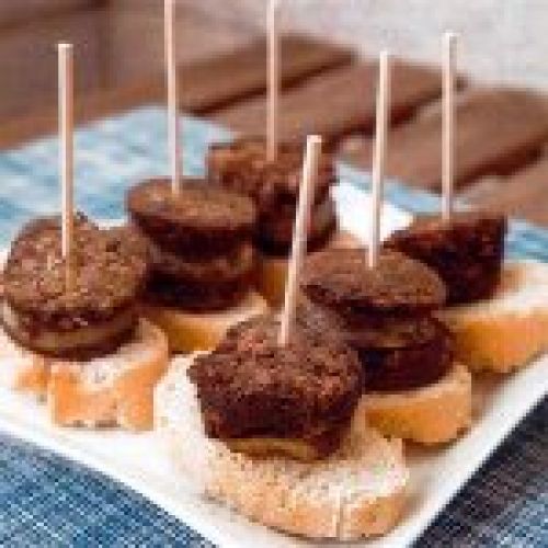 Morcilla de Zaratán con piñones