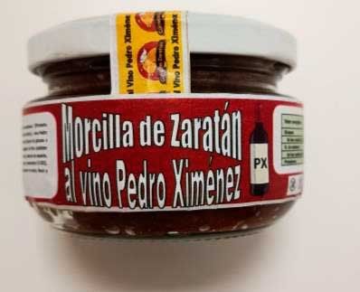 Bote de Morcilla de Zaratán al vino Pedro Ximénez